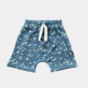 Baby Sprouts Harem Shorts - Camp Night